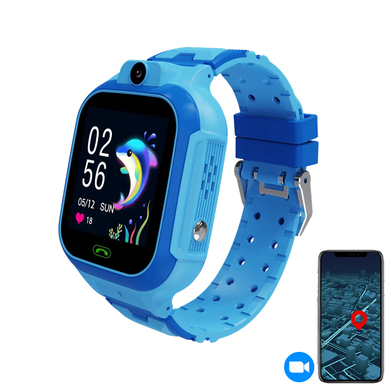 Smartwatch Infantil Com GPS e Videochamada